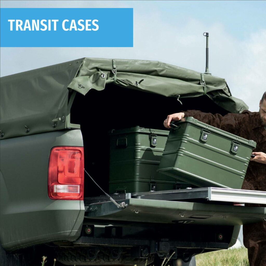 ZARGES Military Transit Cases catalog