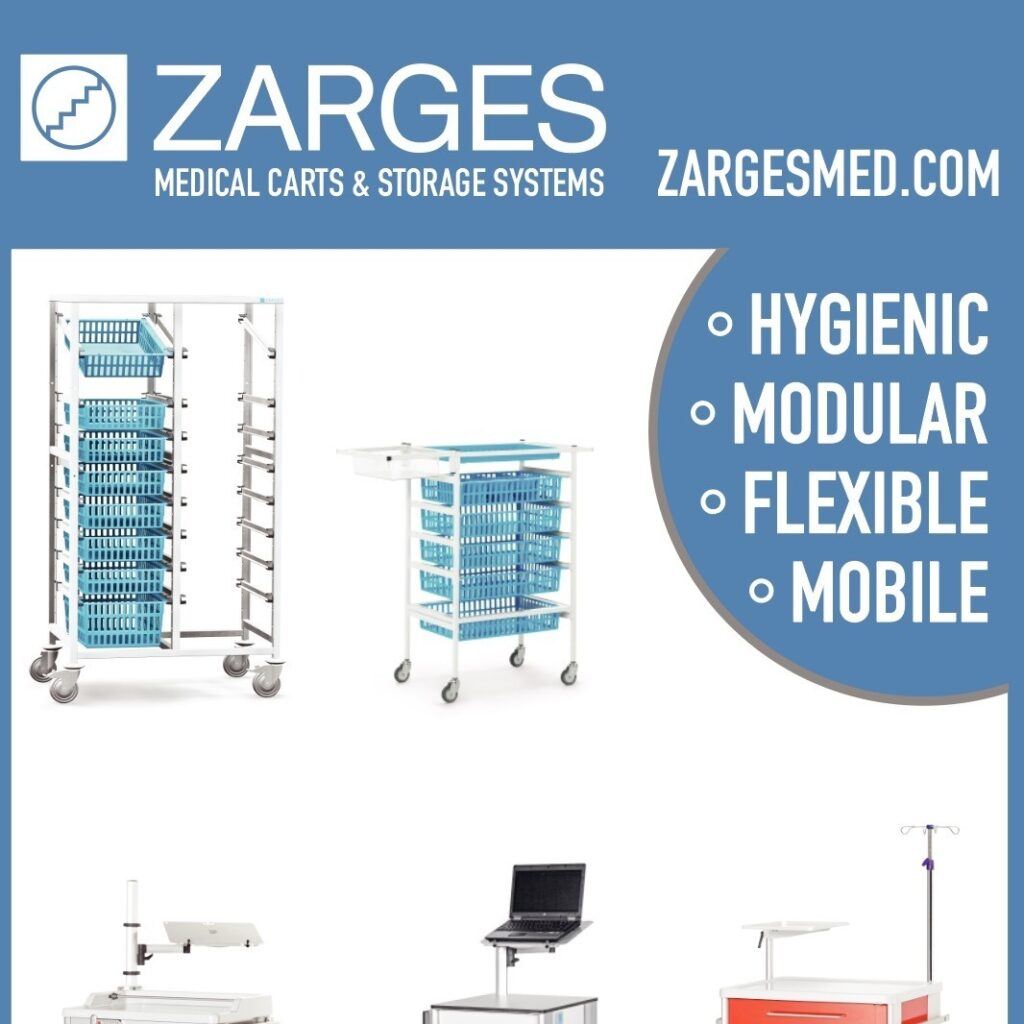 ZARGES medical carts pullup